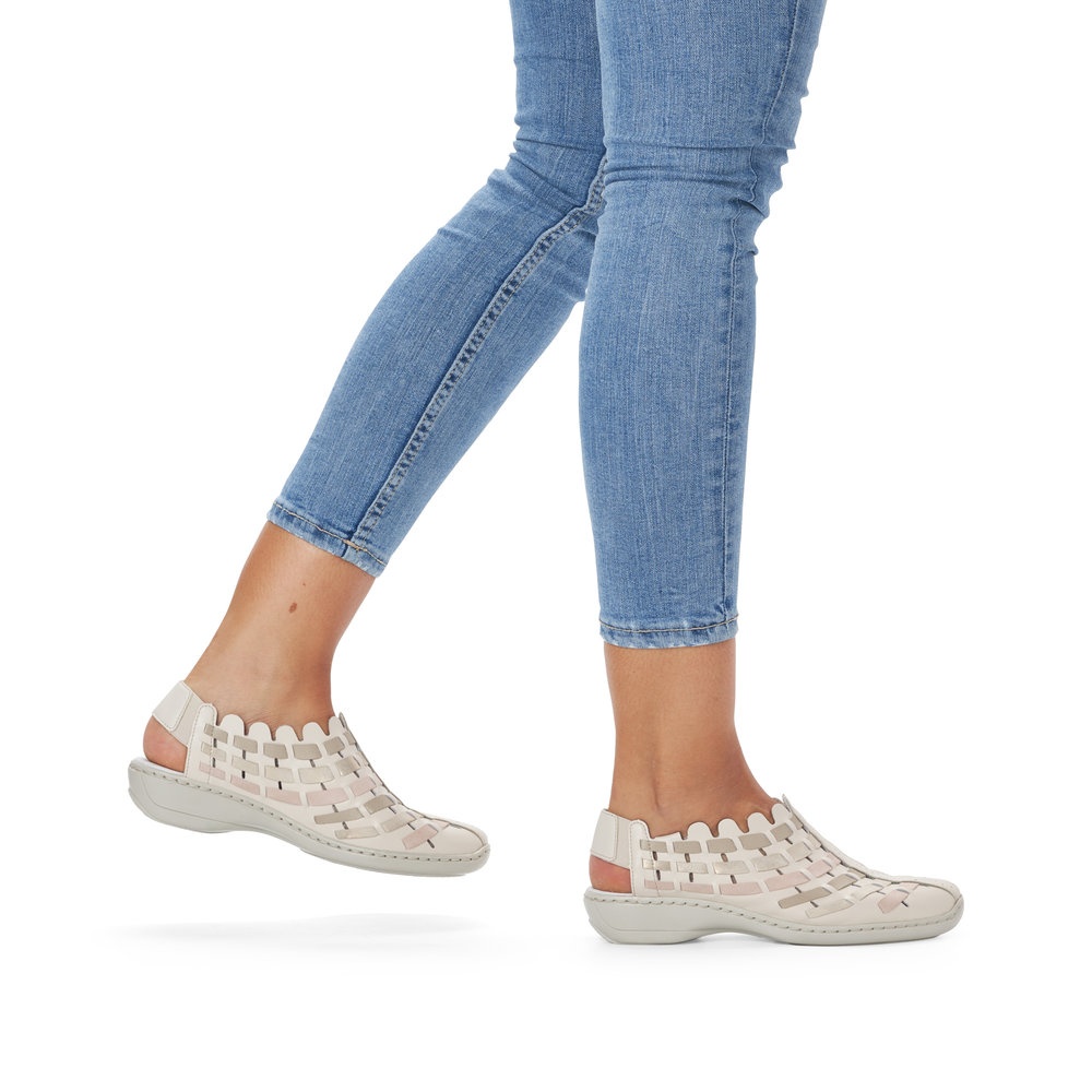 ТУФЛИ ЛЕТНИЕ RIEKER АРТИКУЛ: 413V8-60